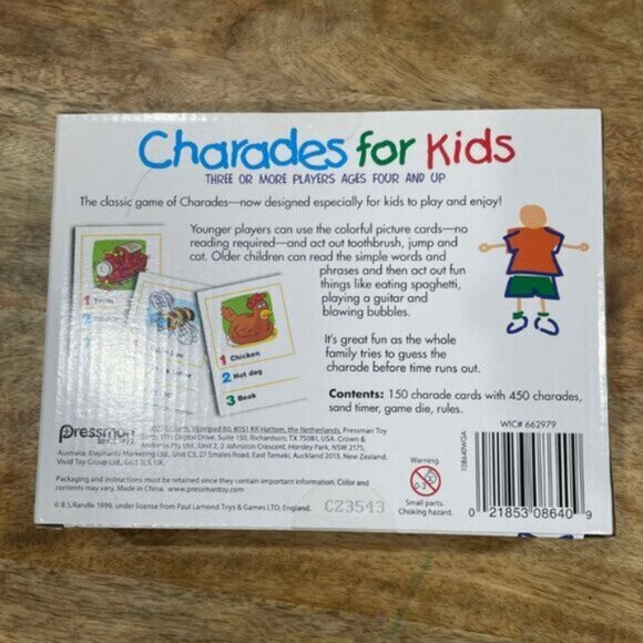5/$20 NEW Charades for Kids Game - Picture 4 of 5
